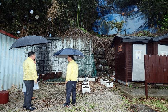 장흥군, 태풍·호우 대비 인명피해 우려지역 현장점검 실시
