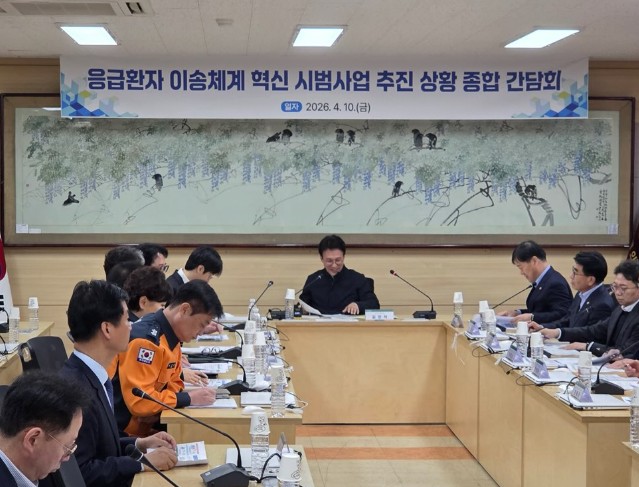 전남소방본부장, 국무총리 주재 ‘응급환자 이송체계 간담회’ 발전 방향 모색