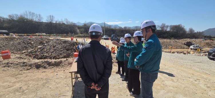 거창군, 김현미 군수권한대행 여름철 자연재난 위험지역 현장 점검

