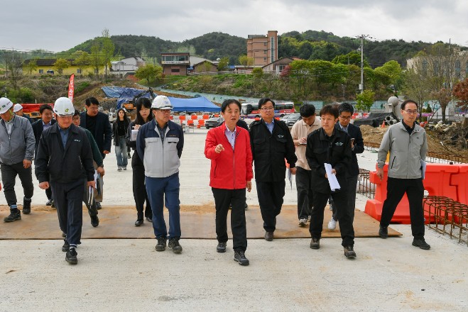 화천군, '빈틈없는 사업 마무리가 최우선' 최문순 군수의 마지막 현장 점검