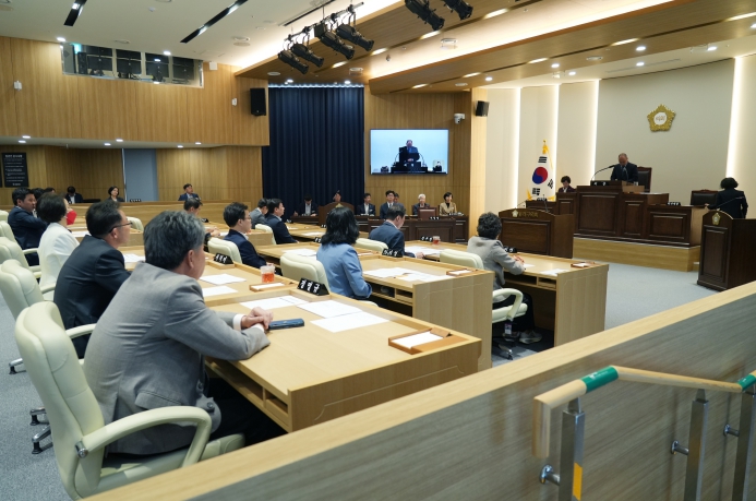동래구의회 제343회 임시회 마무리