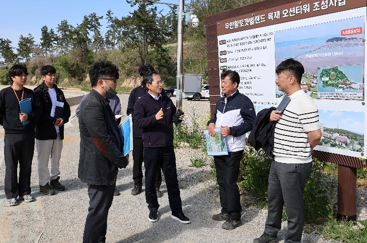 무안군, 주요 사업장 현장점검 실시