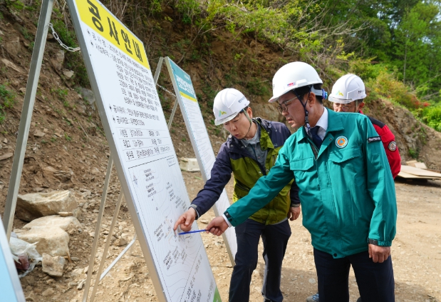 김석필 천안시장 권한대행, 풍세산단·풍서천 등 재해복구 현장 점검