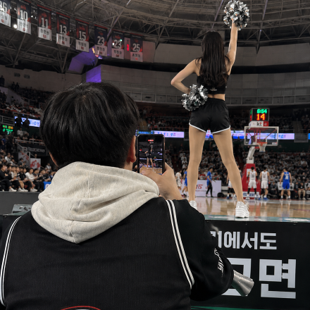 치어리더 몰카 촬영…30대 현장 검거