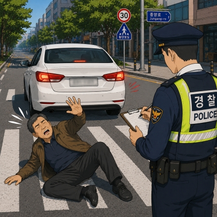 후진 차량에 일부러 '쿵'…보험금 노린 50대 검찰 송치
