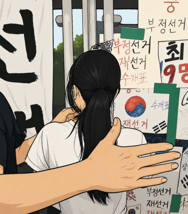 '올다르크' 구속기로…개표소 봉쇄 시위 참가자 5명 영장심사