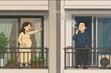 임산부 "담배 연기 멈춰달라" 호소 무시한 이웃…법원 "150만원 배상"
