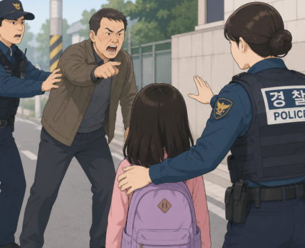 손 뿌리쳤다고 8살 아이 폭행한 50대 집행유예