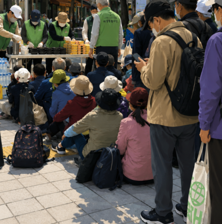 무료급식소 자리 다툼 폭행까지…늘어나는 취약계층의 현실