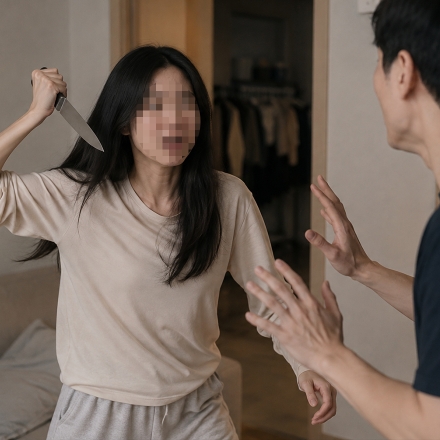 "바람 피우는 것 같아서" 남자친구에 흉기 휘두른 30대 여성…남성은 스토킹 혐의 입건