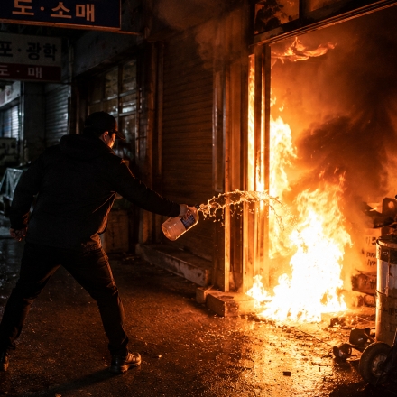 동료 상인 숨지게 한 방산시장 방화범, 항소심도 징역 20년
