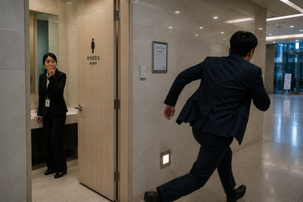 여자화장실 칸막이 아래로 휴대전화가…공기업 카지노 간부 불법촬영 혐의 입건