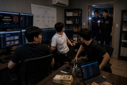 유튜브 조작해 회원 모집…600억대 불법 도박사이트 운영 일당 12명 구속