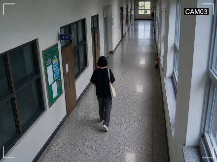 ‘단발머리 가발’ 쓰고 여고 침입한 남성…40분간 교내 배회