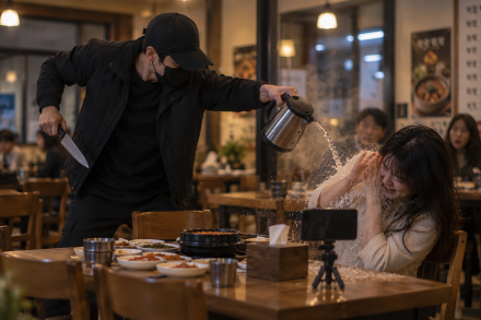 여성 BJ에 흉기 휘두르고 뜨거운 물 뿌린 전 매니저…경찰 구속영장 신청